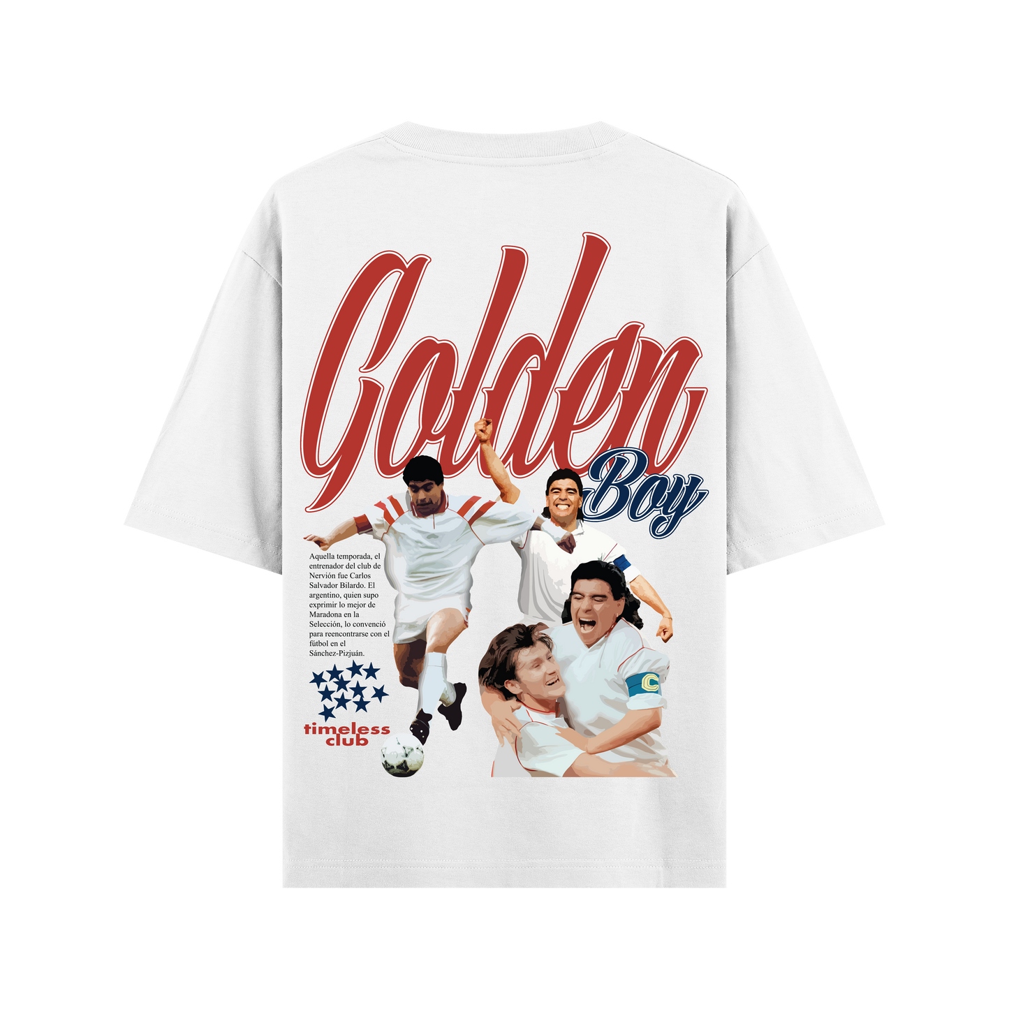 Camiseta "Golden Boy"