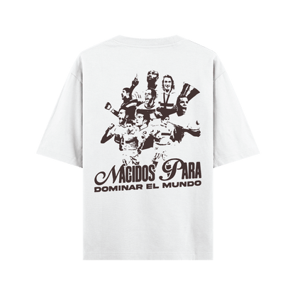 Camiseta Nacidos Para Dominar el Mundo