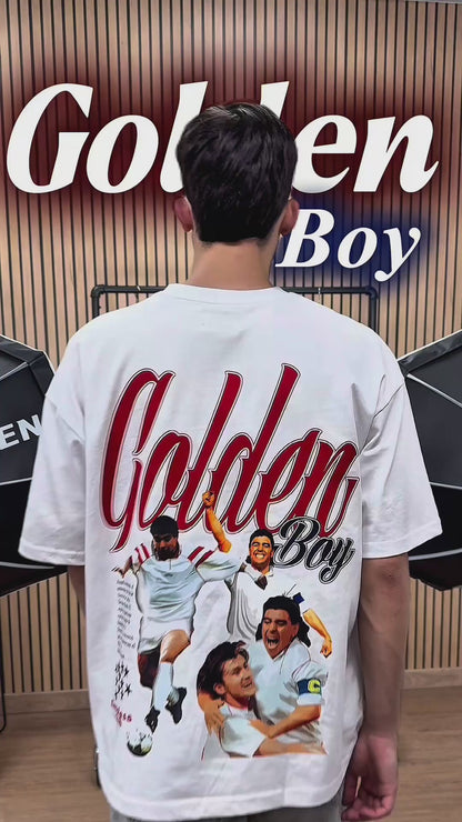 Camiseta "Golden Boy"
